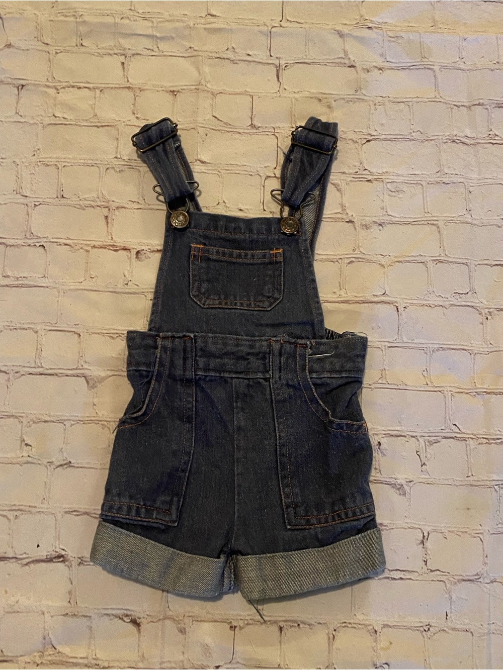Vintage mambro 18 months Denim Short Overalls